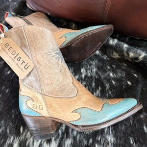 Bed Stu hyperspeed western boots. Size 7, new in box.
